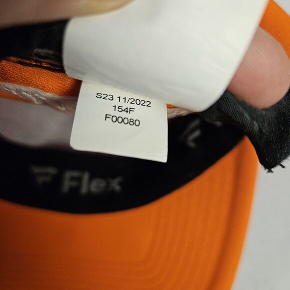 Fanatics Houston Astros MLB Orange Flex Fitted Hat Lightweight Embroidered S / M - Picture 13 of 15